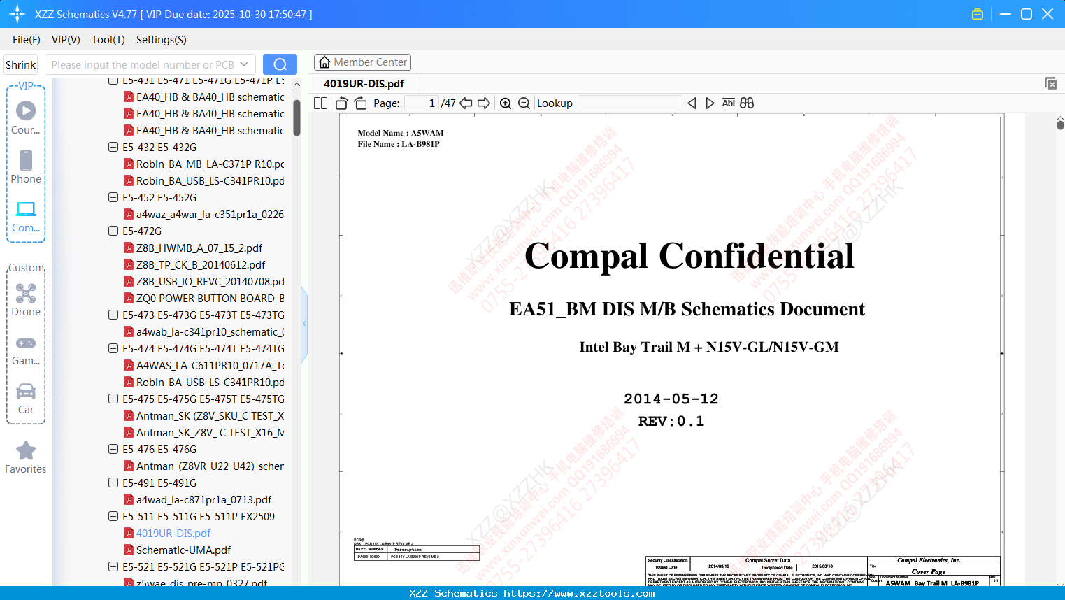 Laptop ACER 4019UR-DIS